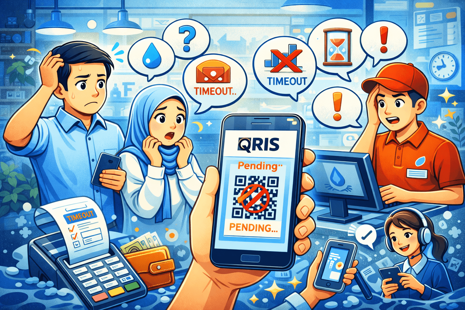 QRIS Pending atau Timeout: Apa yang Harus Dilakukan?