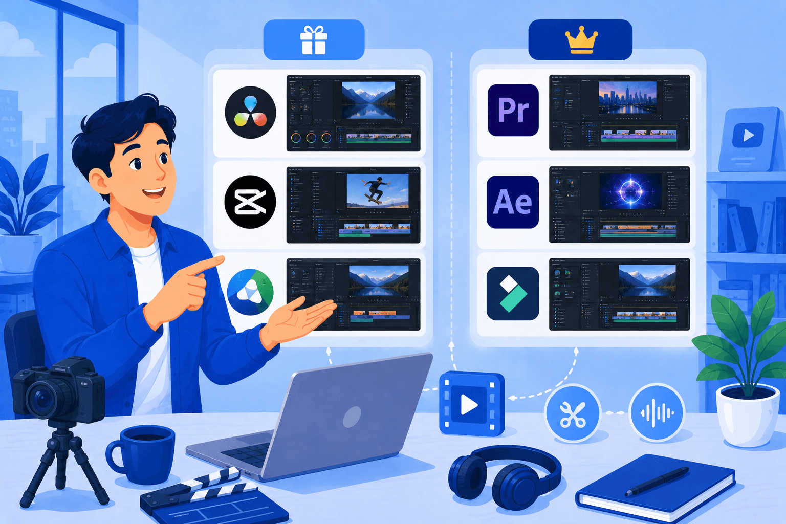 Rekomendasi Software Editing Video Gratis dan Berbayar