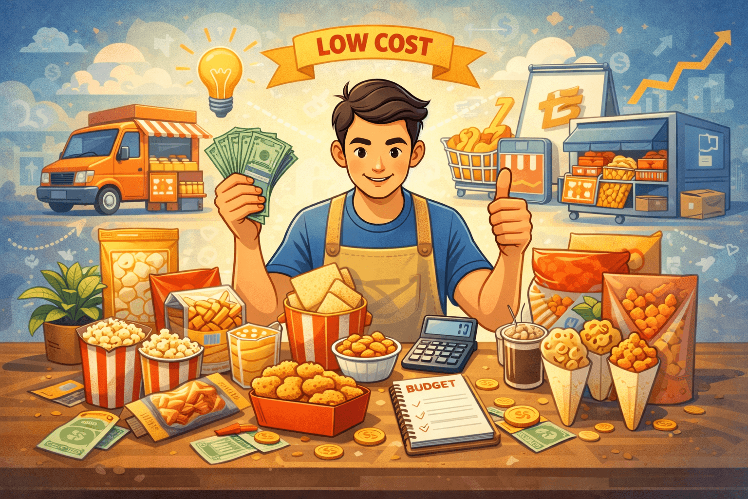 Usaha Makanan Ringan dengan Modal Terbatas