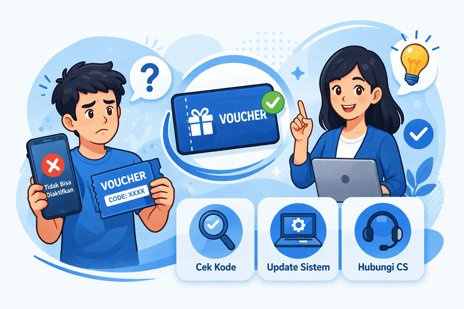 Voucher Sudah Dibeli Tapi Tidak Bisa Diaktifkan, Ini Solusinya